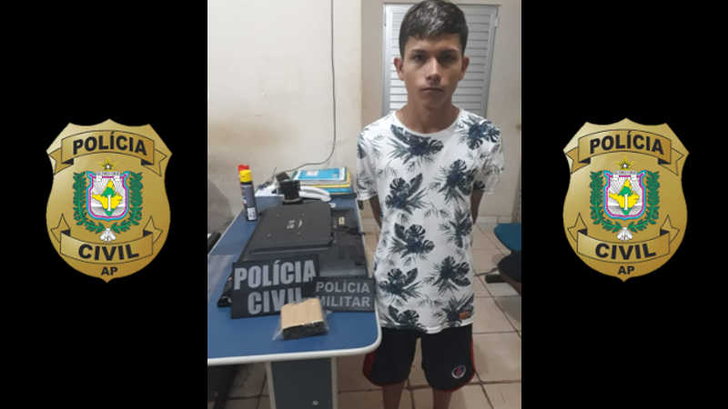 POLÍCIA CIVIL PRENDE TRAFICANTE EM TARTARUGALZINHO